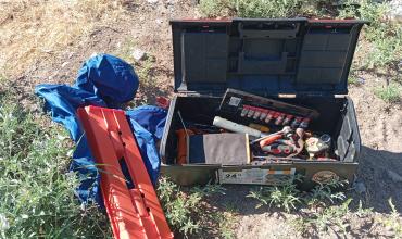 Rápida intervención policial permitió recuperar elementos robados en Nonogasta