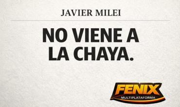 JAVIER MILEI NO VIENE A LA CHAYA.