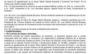LA JUSTICIA PUSO UN FRENO A PAGOTTO: NO HAY JUECES A LA CARTA NI ATAJOS LEGALES.