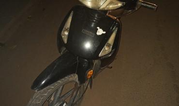 Recuperan una motocicleta robada en Villa Unión