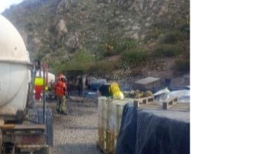 Incendio en una fábrica de aceitunas en Chilecito