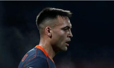 Alarma en la Selección Argentina: se desgarró Lautaro Martínez