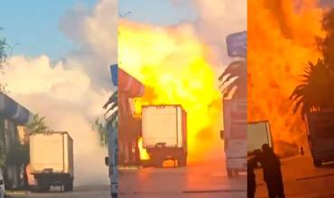 Explotó un camión que transportaba gas en Chile: hay 4 muertos y 10 heridos