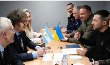 Javier Milei recibió una invitación para visitar Ucrania: quiere concretar el viaje a mitad de año