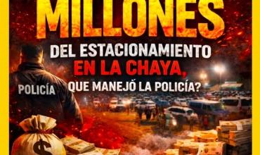 ¿QUIÉN SE QUEDÓ CON EL DINERO DEL ESTACIONAMIENTO EN LA CHAYA?