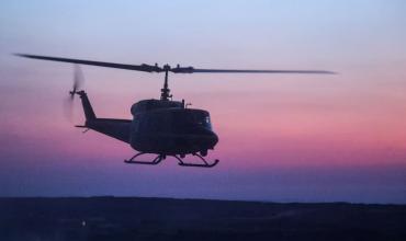 Un helicóptero militar iraní cayó sobre un mercado y dejó cuatro muertos