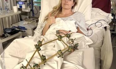 El emotivo mensaje de Cristiano Ronaldo a una atleta que sufrió una escalofriante lesión