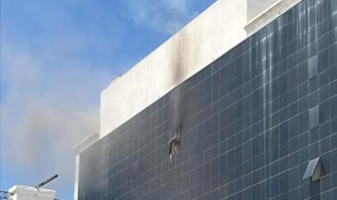 Principio de incendio en el Hotel Naindo