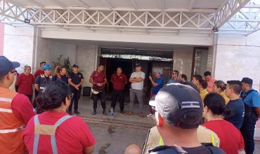 Finalizaron las tareas tras el incendio en el Hotel Naindo