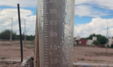 Registraron 4 milímetros de lluvia en San Blas