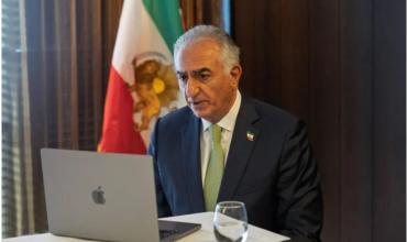 Irán: el príncipe en el exilio exigió rendición y apoyo dentro del régimen