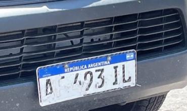 Detectan un auto con patente adulterada y pedido de secuestro durante un control policial