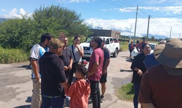 Vecinos del loteo San Andrés cortaron avenida Ortiz de Ocampo por el mal estado de las calles