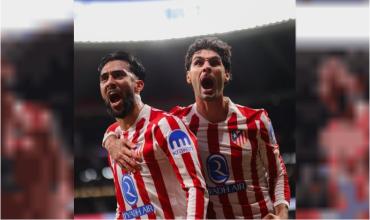 Nico González entró desde el banco, metió un doblete y le dio el triunfo al Atlético de Madrid ante Real Sociedad