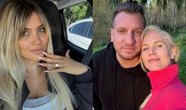 Maxi López publicó fotos con Daniela Christiansson y un comentario contra Wanda Nara llamó la atención