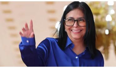Venezuela: Delcy Rodríguez aplaude el apoyo de Estados Unidos a su gestión