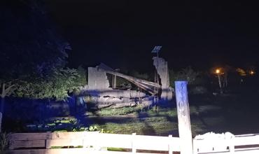 Se derrumbó una vivienda en Chamical