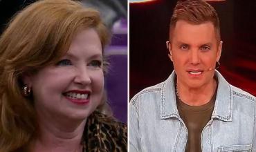 Andrea del Boca desafió a Santiago del Moro durante la gala de Gran Hermano