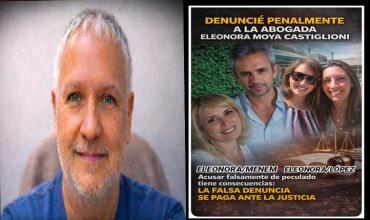 Néstor Bosetti ampló la denuncia penal contra la abogada Eleonora Moya Castiglioni