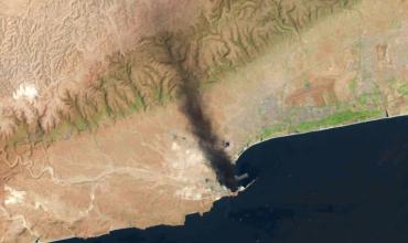 Las imágenes satelitales comienzan a mostrar los daños causados ​​por la guerra en Medio Oriente