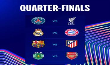 Concluyeron los octavos de la Champions League y así quedó el cuadro de cuartos de final