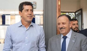 El gobernador Quintela y Wado de Pedro recorrieron el Espacio de la Memoria y reafirmaron el compromiso con el Nunca Más