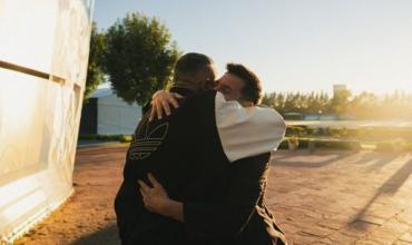 Messi y Tapia, juntos antes de los amistosos de la selección argentina