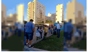 Evacúan a los habitantes del complejo de viviendas de Parque Patricios por un posible colapso