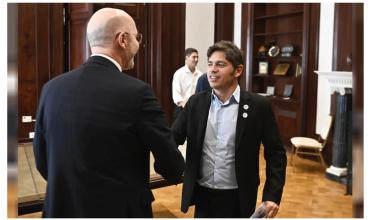 Kicillof recibió al embajador de Italia para fortalecer la cooperación bilateral