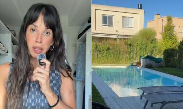 Así es la casa de Cande Molfese, decoración sencilla y cama individual