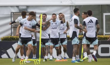 Messi, el gran ausente: el 11 titular de la Selección argentina para el amistoso con Mauritania