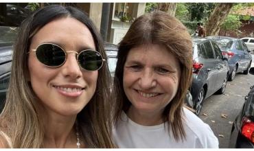 “Estoy muy contenta que estés acá”: Agostina Páez mantuvo un encuentro con Patricia Bullrich