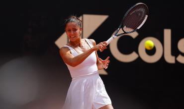 Jazmín Ortenzi logró el mejor triunfo de su carrera y habrá una argentina en semifinales en el WTA de Bogotá