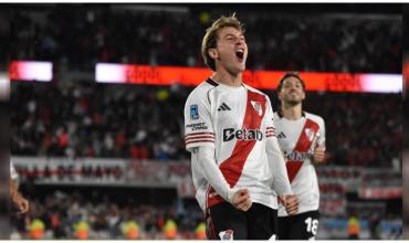 River goleó a Belgrano por 3-0 y escolta la zona B del Torneo Apertura 2026