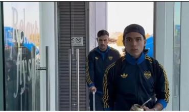 Boca llegó a Chile para iniciar su camino en la Copa Libertadores ante Universidad Católica