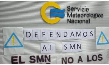 Alerta roja: paro total en el Servicio Meteorológico Nacional ante la amenaza de despidos masivos