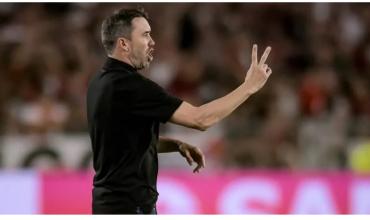 Coudet debuta con River en la Sudamericana: todos sus antecedentes en copas internacionales