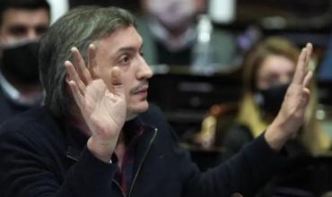 Máximo Kirchner con los tapones de punta: "Estamos regalando el país"