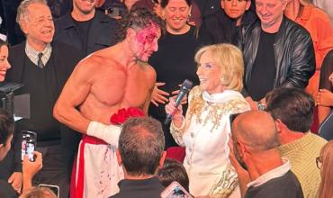 Mirtha Legrand fue a ver Rocky y sorprendió a Nico Vázquez: “¿Este cuerpo lo tenías antes?”