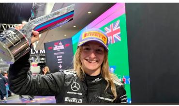 Quién es la piloto mujer a la que Mercedes le permitirá rodar en un coche Fórmula 1