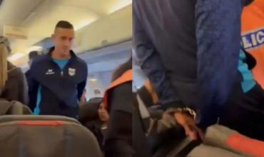 Insólito momento con un jugador de Gimnasia de Jujuy: gritó “bomba” en un avión y fue detenido