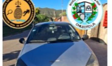 Secuestran un automóvil con pedido judicial vigente en Guanchín, Chilecito