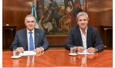 Caputo anunció con Jaldo una obra pública para Tucumán que “brindará una solución definitiva”