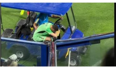 Preocupación en Boca: Marchesín dejó la cancha entre lágrimas y se teme por una grave lesión