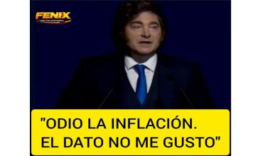 Milei y la inflación: “El dato no me gusto"