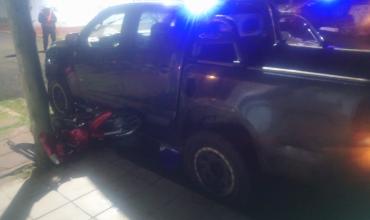 El director general de la Secretaría de la Casa de Gobierno, Jorge Olima, protagonizó un siniestro vial: una mujer sufrió fractura expuesta y un menor permanece internado