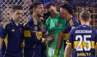 Paredes anticipó el diagnóstico de la lesión que sufrió Marchesín en la victoria de Boca por la Libertadores