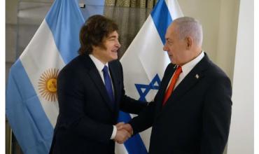 Antes de viajar a Israel, Javier Milei recibió a la DAIA en la Rosada