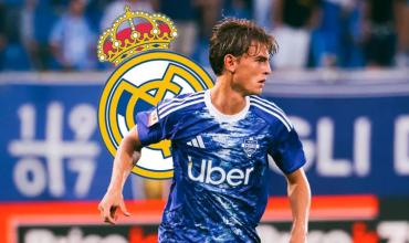 Nico Paz sobre la posibilidad de volver al Real Madrid: "No quiero pensar en esas cosas"