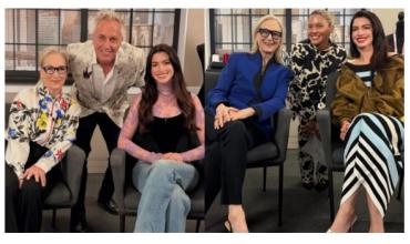 Las entrevistas de Marley y La Reini a Anne Hathaway se podrán ver este domingo